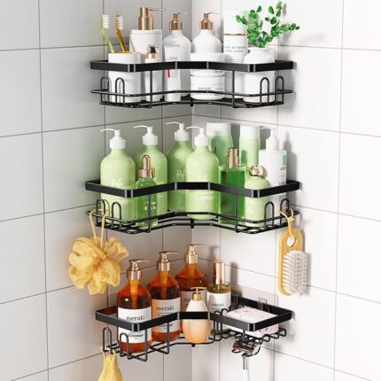 Multifunction Wall Mounted Bathroom Shelf